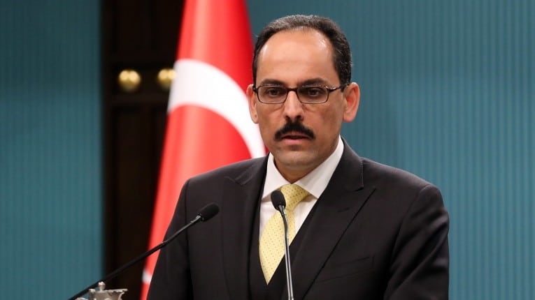 المتحدث باسم الرئاسة التركية "إبراهيم كالن"