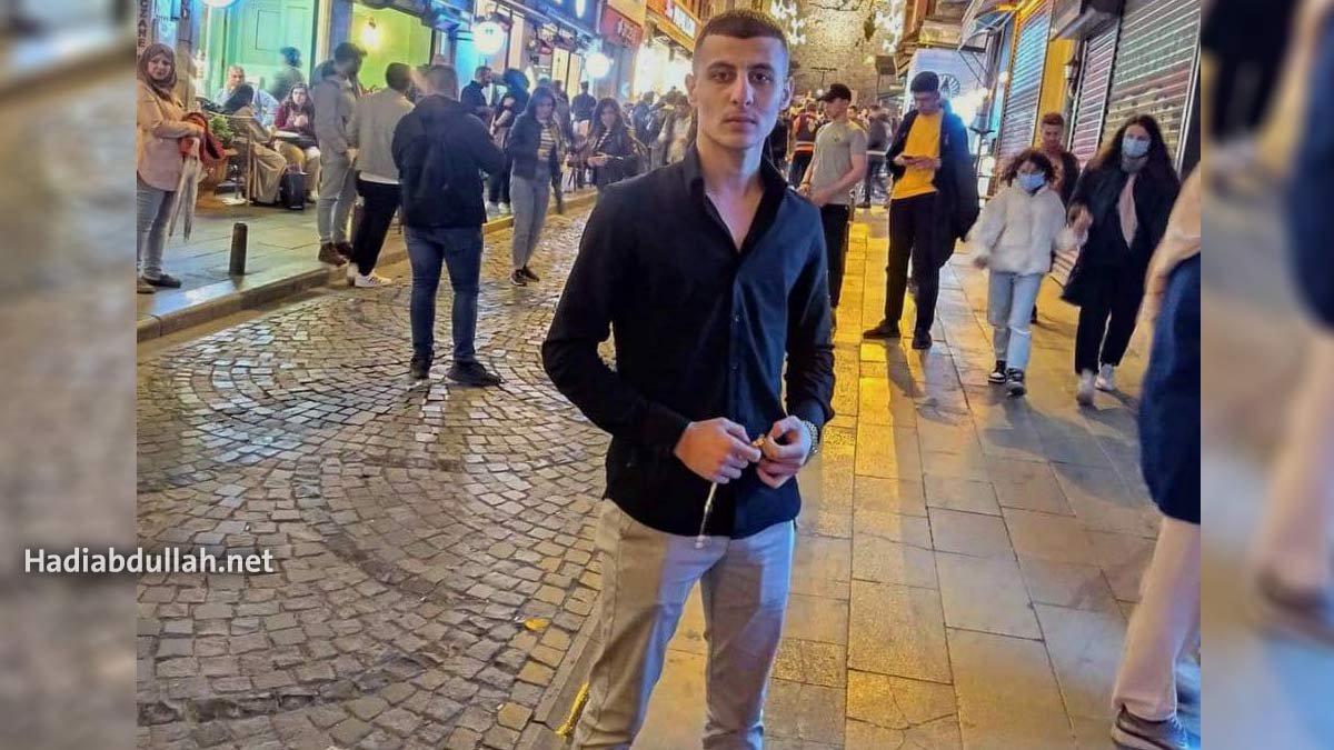 الشاب السوري خالد شريف الأحمد - إسطنبول
