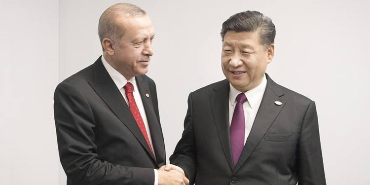 الرئيس الصيني وأردوغان